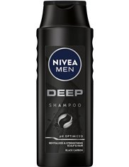 Nivea Men Deep Szampon Rewitalizujący Oczyszczający Włosy i Skórę Głowy 400 ml