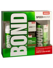 Bond Zestaw Męski Speedmaster – woda po goleniu 100 ml + dezodorant 150 ml + pianka do golenia 50 ml