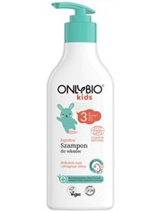 OnlyBio Kids Szampon do Włosów Delikatnie Myje i Pielęgnuje Włosy 300 ml