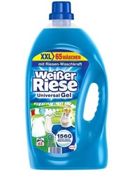 Weißer Riese Żel do Prania Tkanin Uniwersalny (65 prań) 4,745 L (DE)