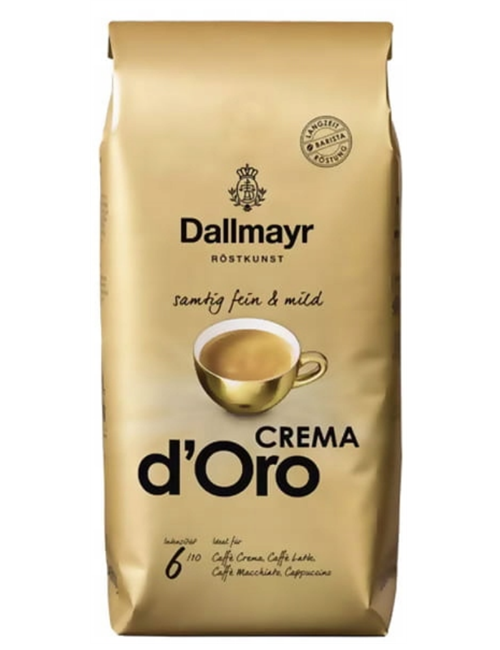 Dallmayr d`Oro Niemiecka Kawa Ziarnista  Crema 1 kg
