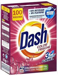 Dash Proszek do Prania Tkanin Kolorowych Frische 6 kg (100 prań) (DE)