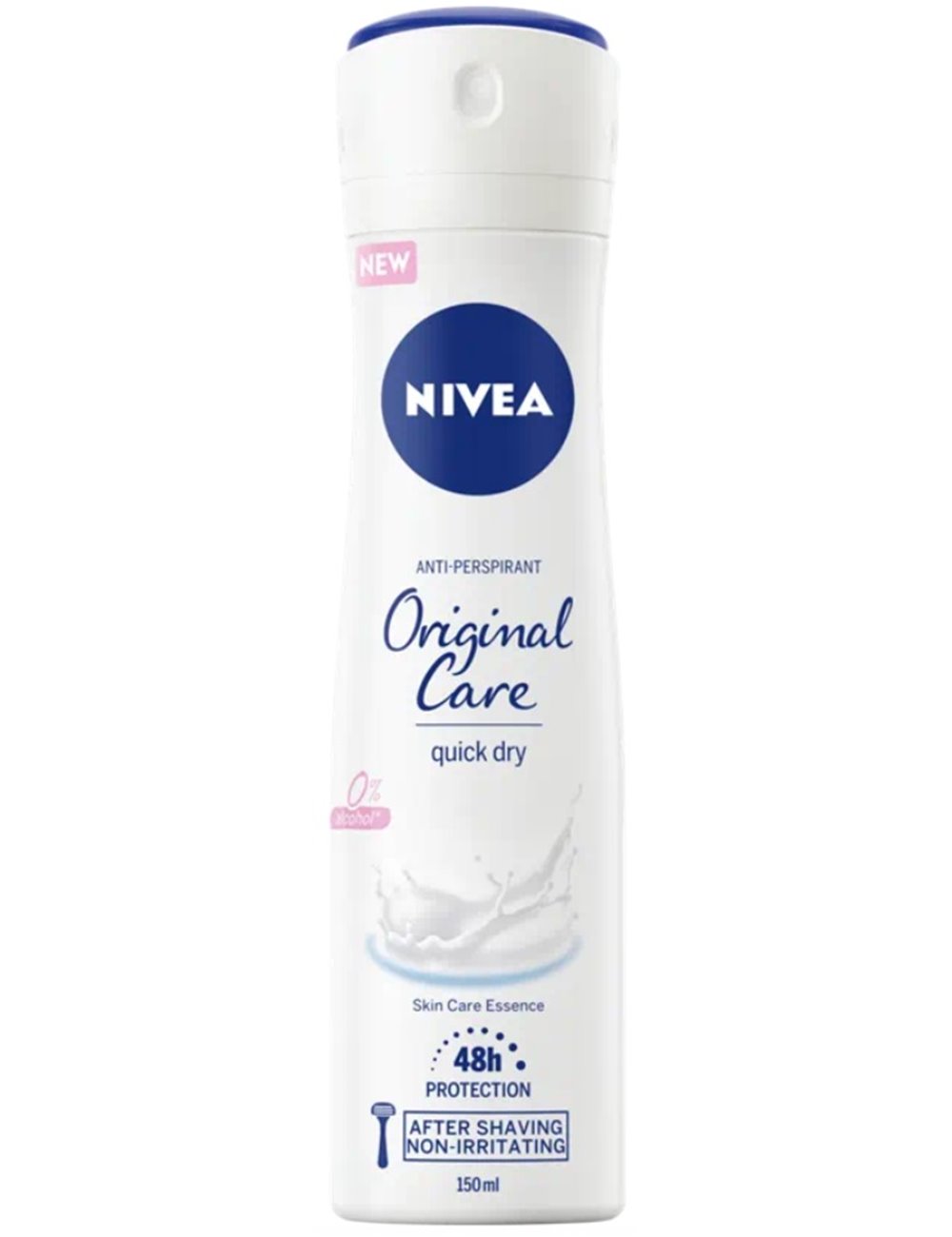 Nivea Antyperspirant Spray dla Kobiet 48h Original Care 150 ml (DE)