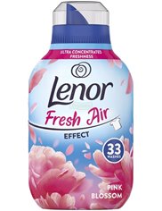 Lenor Płyn do Płukania Tkanin Skoncentrowany Różowe Kwiaty Fresh Air 462 ml (33 płukania)