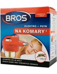 Bros Elektro Elektrofumigator + Płyn na Komary 40ml