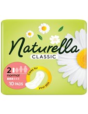 Naturella classic normal 10szt – zapachowe podpaski higieniczne bez skrzydłek