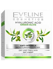 Eveline Krem Przeciwzmarszczkowy Nawilżający Zielona Oliwka 50 ml