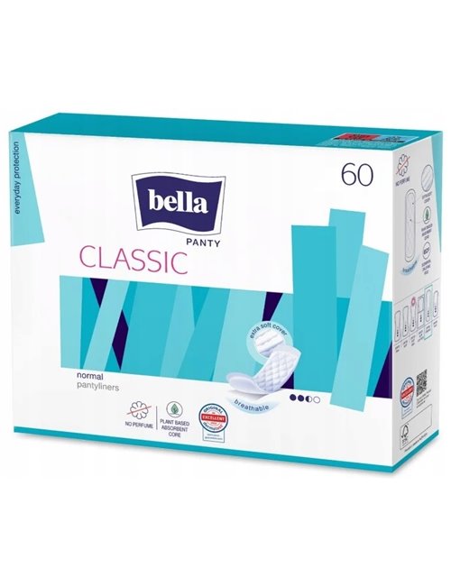 Bella Panty Classic Wkładki Higieniczne 60 sztuk
