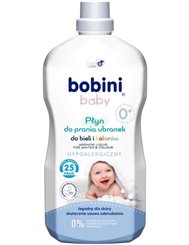 Bobini Baby Płyn do Prania Ubranek Dziecięcych do Bieli i Kolorów Hipoalergiczny 1,8 L (25 prań)