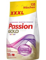 Passion Gold Proszek do Prania Tkanin Kolorowych Professional (135 prań) 8,1 kg (DE)