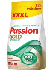 Passion Gold Proszek do Prania Tkanin Uniwersalny Professional (135 prań) 8,1 kg (DE)