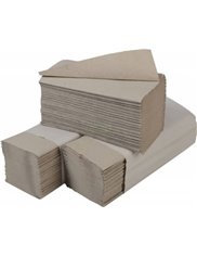 Ręcznik Papierowy ZZ Składany Makulatura 1-warstwowy Luna Gray (4000 listków)