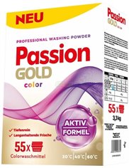 Passion Gold Proszek do Prania Tkanin Kolorowych Professional 3,3 kg (55 prań)