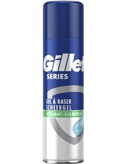 Gillette Series Żel do Golenia dla Mężczyzn Sensitive Aloes 240 ml