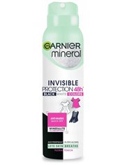 Garnier Mineral Antyperspirant dla Kobiet Invisible Protection Black&White Floral Touch 150 ml