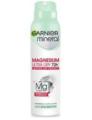 Garnier Mineral Antyperspirant dla Kobiet Magnesium Ultra Dry 150 ml