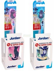 Jordan Szczoteczka Soft + Pasta do Zębów dla Dzieci (6–12 lat) Różne Kolory 50 ml