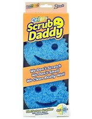 Scrub Daddy Gąbki do Czyszczenia Wielofunkcyjne Niebieskie 2 szt