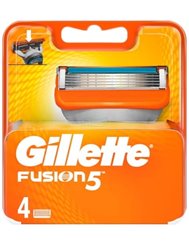 Gillette Wkłady do Maszynki do Golenia dla Mężczyzn (5 ostrzy) Fusion 5 Power 4 szt