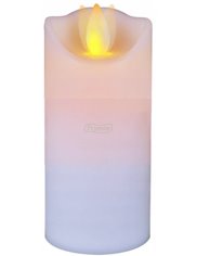 Świeca LED (5x12,5 cm) Ruchomy Płomień Biała Cortina 1 szt