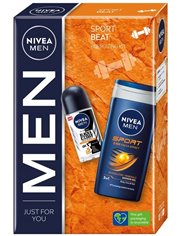 Nivea Ultimate Sport Zestaw dla Mężczyzn – żel pod prysznic 250 ml + antyperspirant w kulce 50 ml