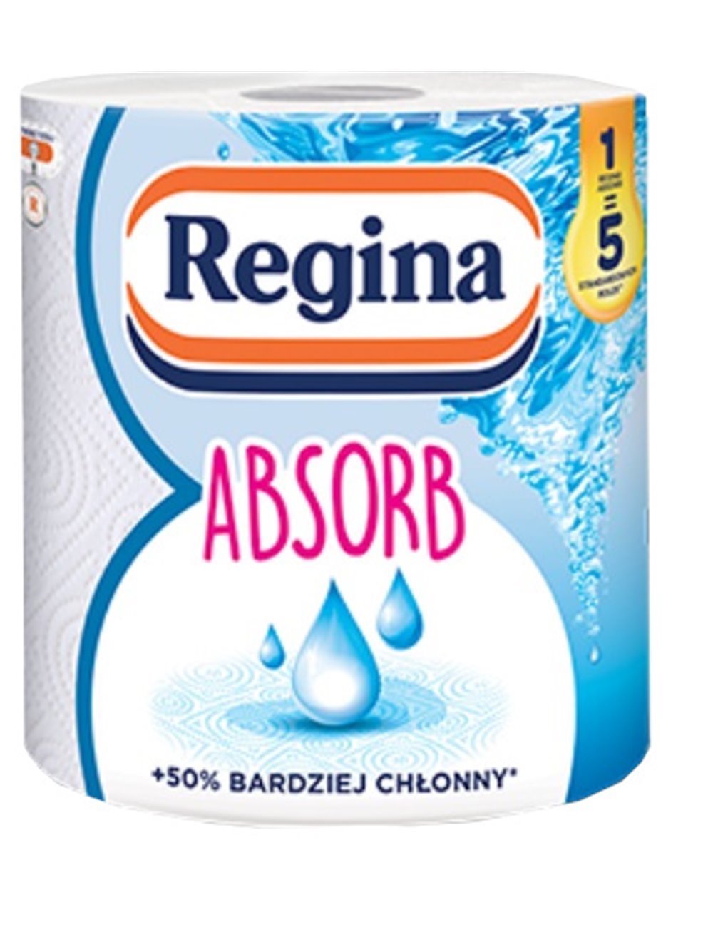 Regina Ręcznik Papierowy 3-warstwowy Celuloza Absorb (1 rolka)