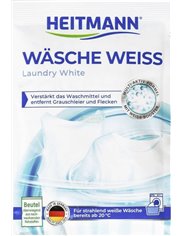Heitmann Wybielacz w Proszku do Tkanin Białych Laundry White 50 g (DE)