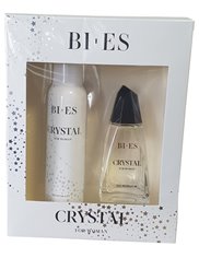 Bi-es Zestaw dla Kobiet Crystal - Dezodorant 150 ml + Woda Perfumowana 100 ml