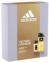 Adidas Zestaw dla Mężczyzn Victory League – Woda Toaletowa 100 ml + Żel pod Prysznic 250 ml