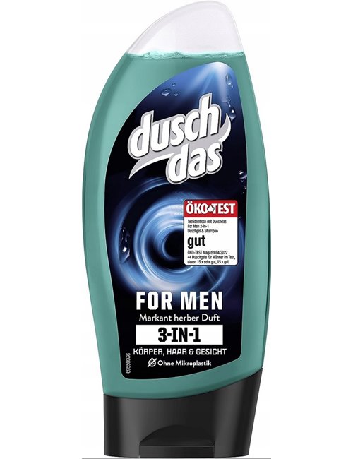 Dusch Das Żel pod Prysznic dla Mężczyzn (3-in-1) For Men 250 ml (DE)