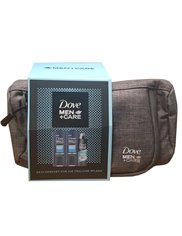 Dove Zestaw dla Mężczyzn Clean Comfort - 2x Żel pod Prysznic + Antyperspirant w Sprayu 150 ml