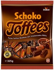 Cukierki Toffi Oblane Czekoladą Schoko Toffees 325 g (DE)