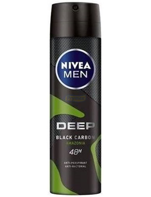 Nivea Men Antyperspirant Spray Black Carbon Amazonia 150 ml