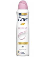 Dove Powder Soft Antyperspirant w Sprayu dla Kobiet bez Alkoholu 150 ml