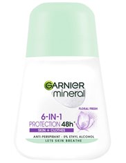 Garnier Antyperspirant w Kulce dla Kobiet Mocny 6-in-1 Protection Mineral 50 ml