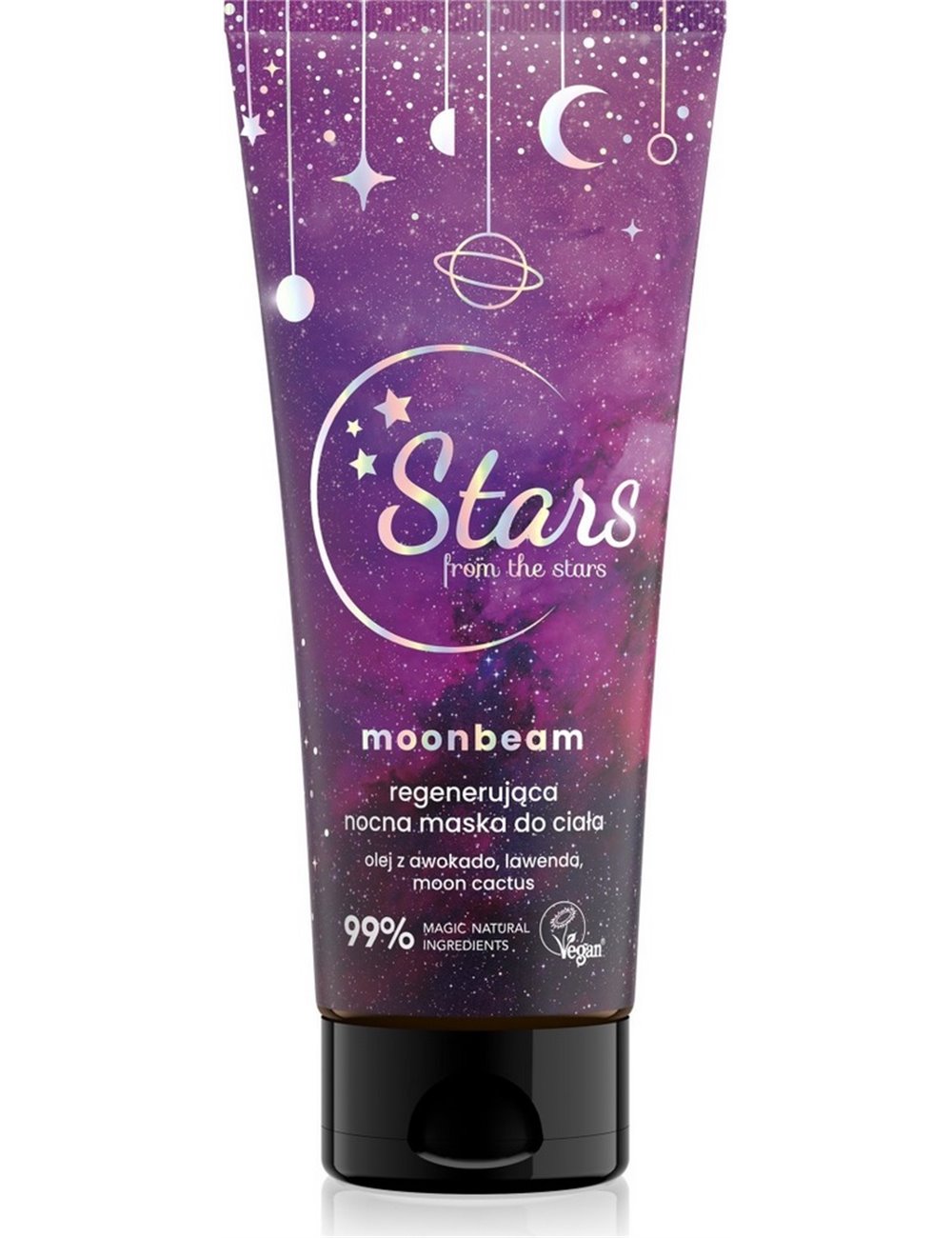 Stars Maska do Ciała Nocna Regenerująca Moonbeam 200 ml