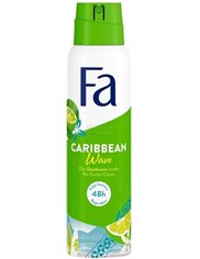 Fa Antyperspirant Spray dla Kobiet Caribbean Wave 48h 150 ml
