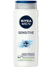 Nivea Żel pod Prysznic dla Mężczyzn Ekstrakt z Bambusa Sensitive 500 ml