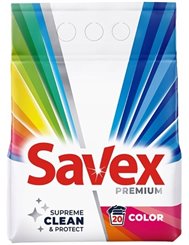 Savex Proszek do Prania Tkanin Kolorowych Color 2 kg (20 prań)