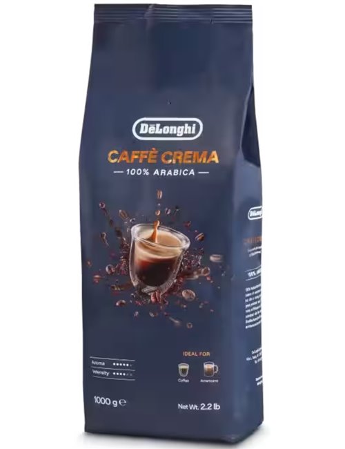 DeLonghi Kawa Ziarnista Caffe Cream 100% Arabika 1 kg (IT)