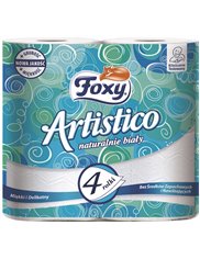 Foxy Papier Toaletowy 2-warstwowy Artistico 4 rolki