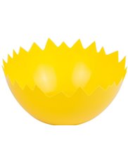 Doniczka Skorupka Plastikowa (9x15 cm) Żółta 1 szt 