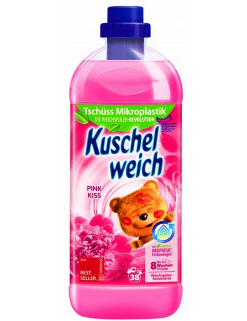Kuschelweich Płyn do Płukania Tkanin Pink Kiss (38 płukań) 1 L (DE)