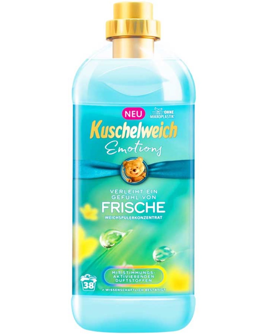 Kuschelweich Płyn do Płukania Tkanin Frische Emotions (38 płukań) 1 L (DE)