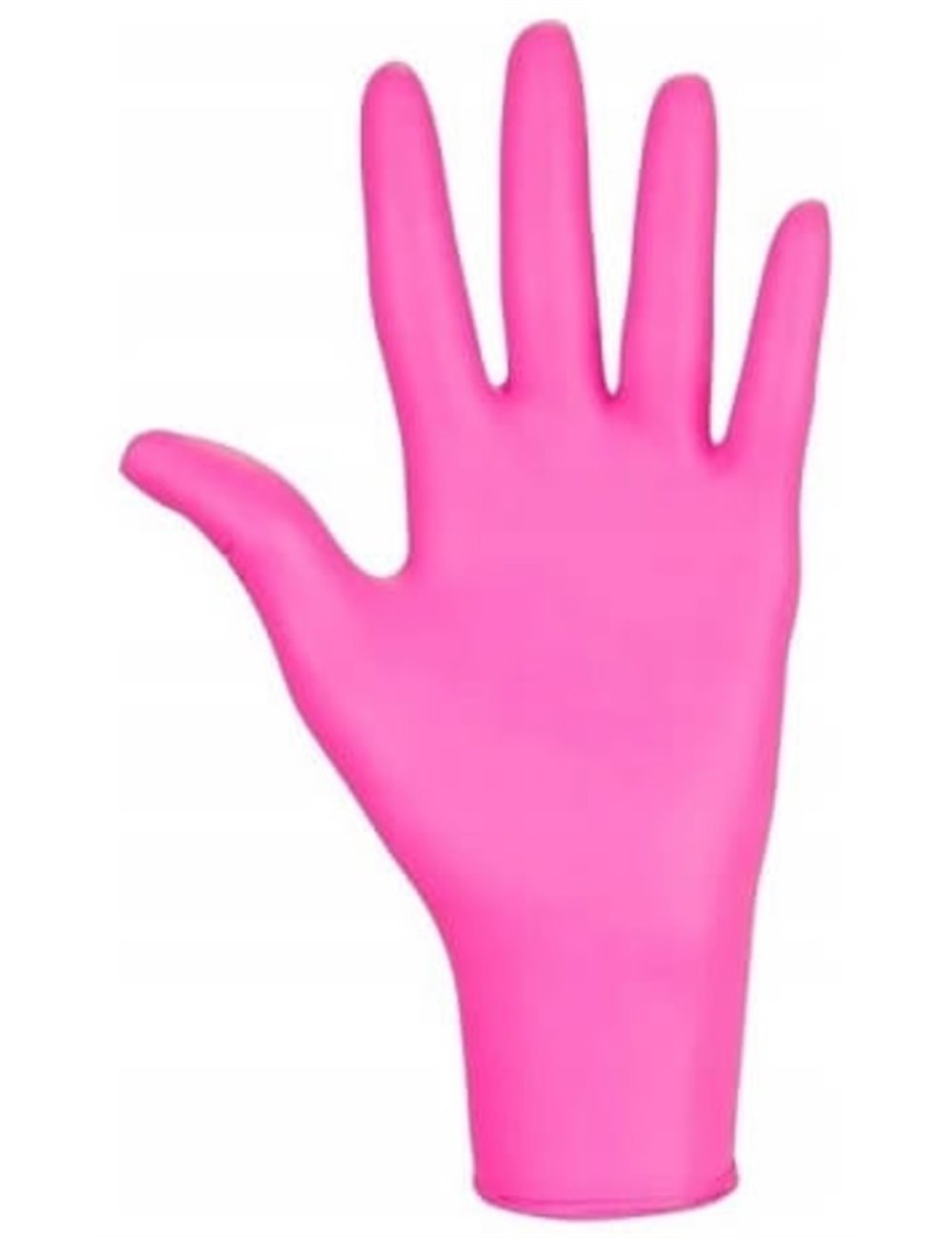 Rękawice Diagnostyczne Jednorazowe, Nitrylowe, Bezpudrowe Różowe (rozmiar M) 100 szt