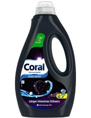 Coral Żel do Prania Tkanin Czarnych Black Velvet (23 prania) 1,15 L (DE)