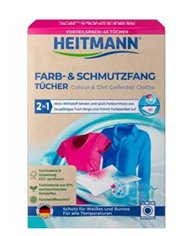 Heitmann Chusteczki do Prania Wyłapujące Kolory 2w1 45 szt (DE)