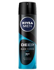 Nivea Men Antypespirant Spray Black Carbon Deep 150 ml 