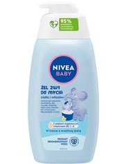 Nivea Baby Żel do Mycia Ciała Dzieci i Niemowląt (2-w-1) w Pompce 500 ml