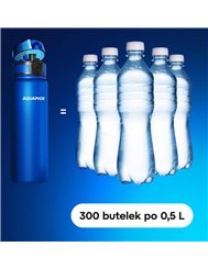 Aquaphor Butelka do Wody z Wkładem Filtrującym City Niebieska 500 ml